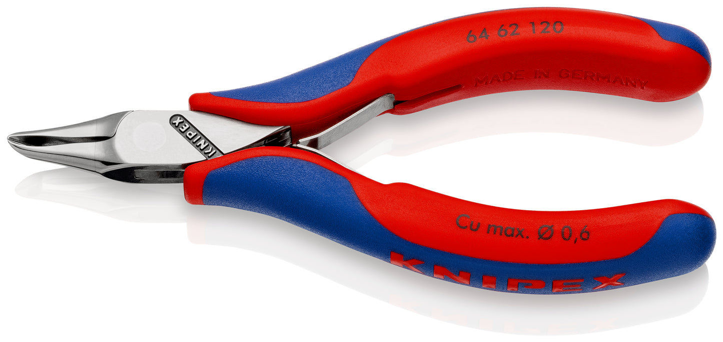 Knipex 64 62 120 - Alicate de corte frontal para electrónica