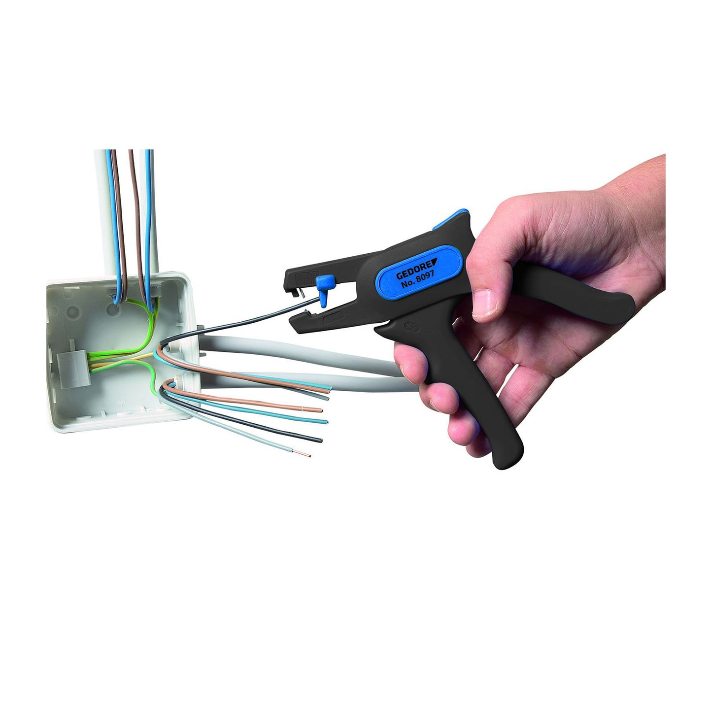 GEDORE 8097 - Self-adjusting wire stripper (6702940)