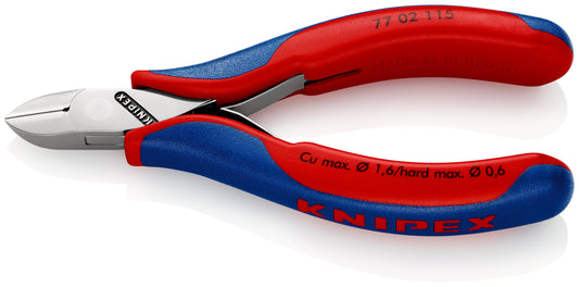 Knipex 77 02 115 - Alicates de corte diagonal para electrónica