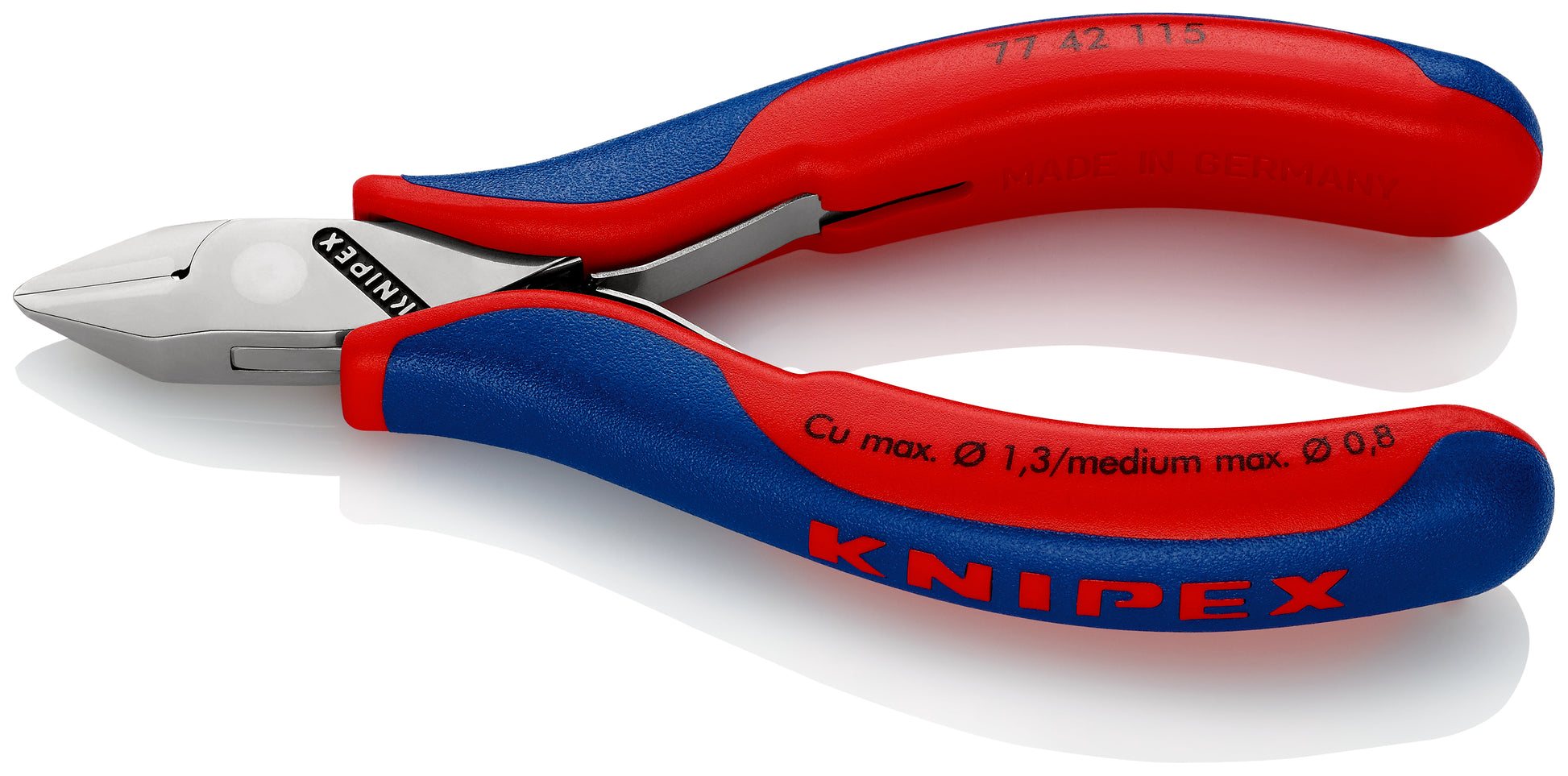 Knipex 77 42 115 - Alicates de corte diagonal para electrónica