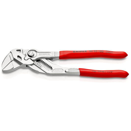 Knipex 86 03 180 - 180 mm wrench pliers with PVC handles
