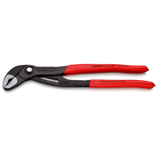 Knipex 87 01 300 - Cobra® 300 mm pliers with PVC handles