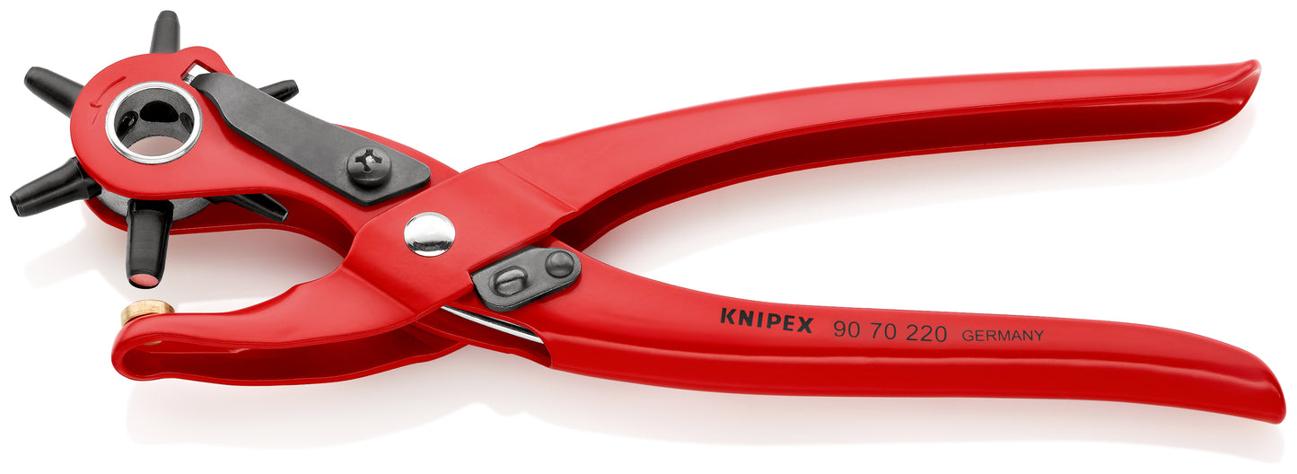 Knipex 90 70 220 - Sacabocados de revolver