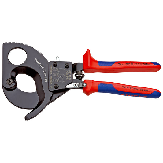 Knipex 95 31 280 - Ratchet cable cutter 280 mm