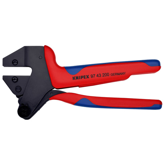 Knipex 97 43 200 A - Terminal Crimping Pliers (for Interchangeable Jaws)