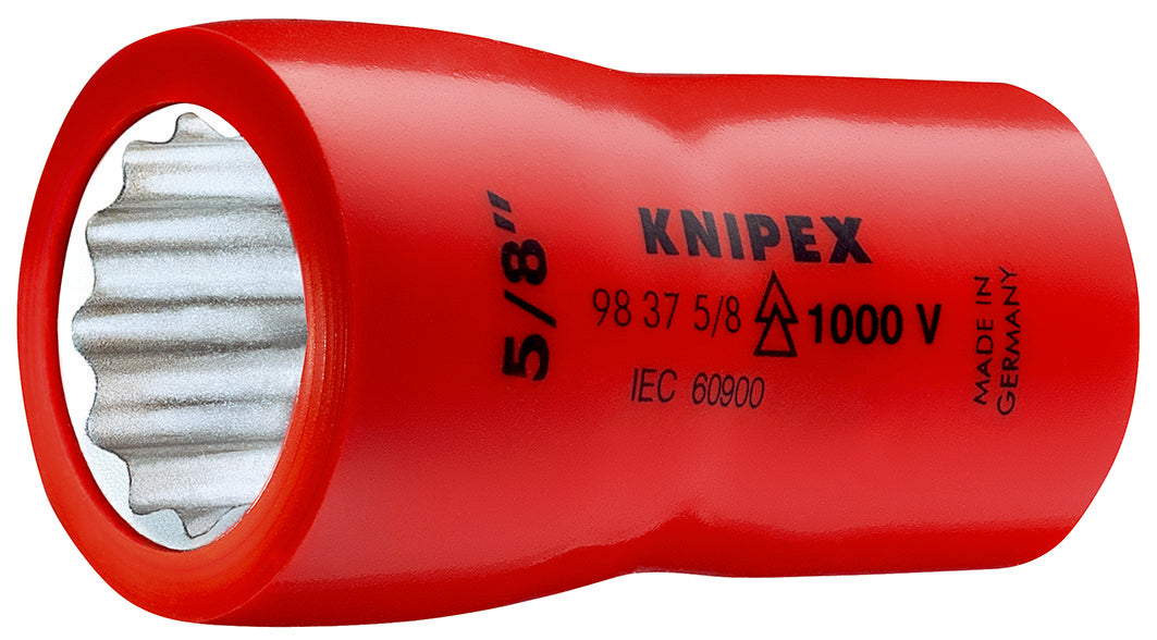 Knipex 98 37 3/8" - Vaso (doble hexágono)