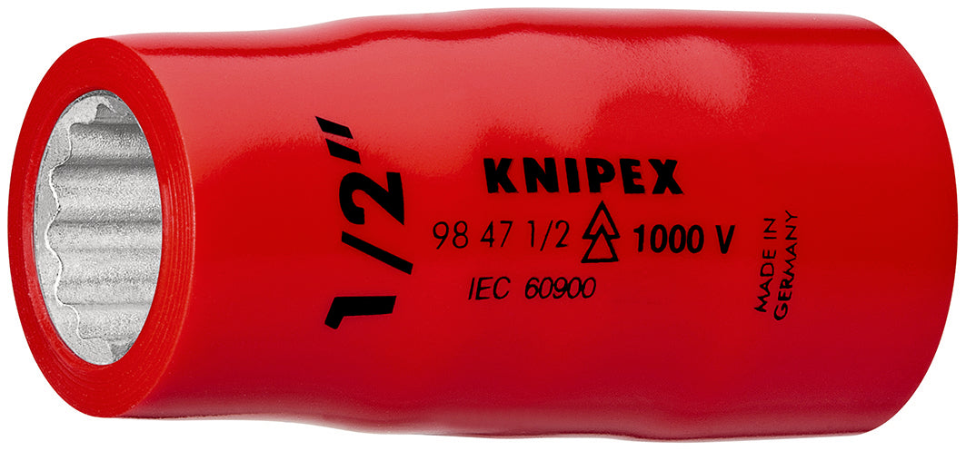 Knipex 98 47 1/2" - Vaso (doble hexágono)