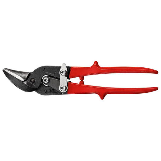 Bessey D17A Sheet Metal Shears for Straight Continuous and Curved Cuts, with Forged Handles, Bessey D17A