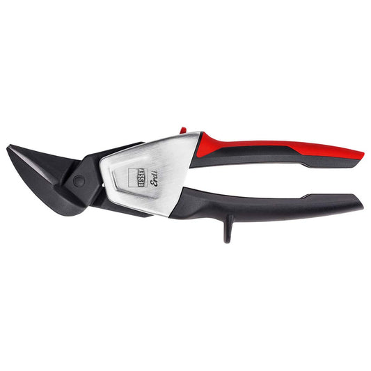 Bessey D39ASSL - Sheet metal scissors for continuous straight and curved cuts Bessey D39ASSL left cut