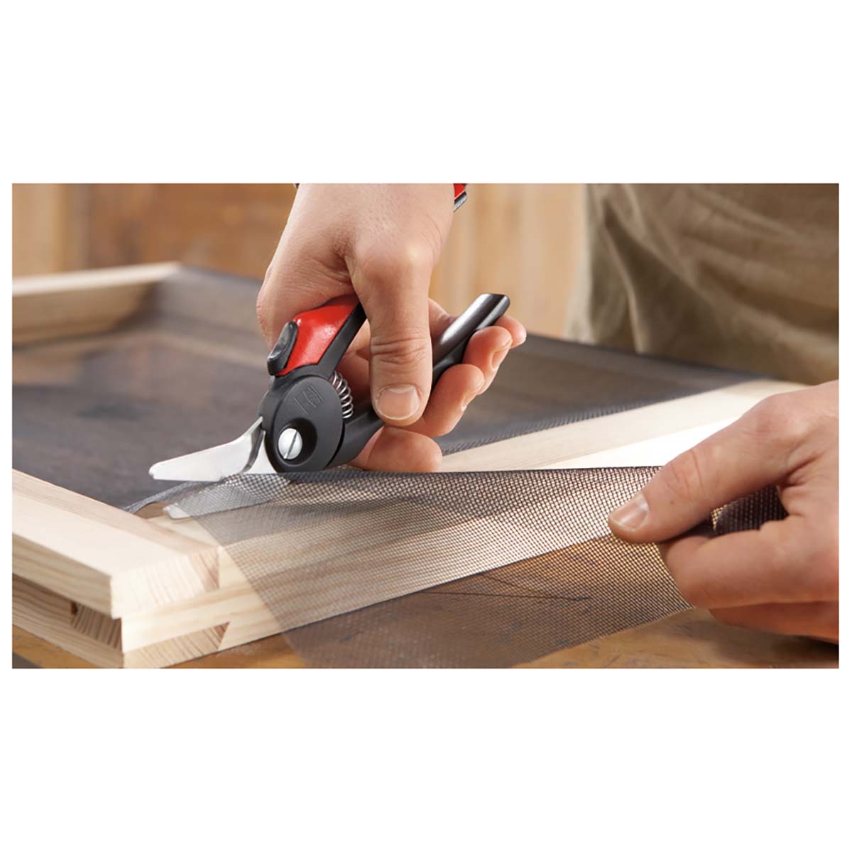 Bessey D48A-2 - Universal angled scissors D48A-2 with two-component handles
