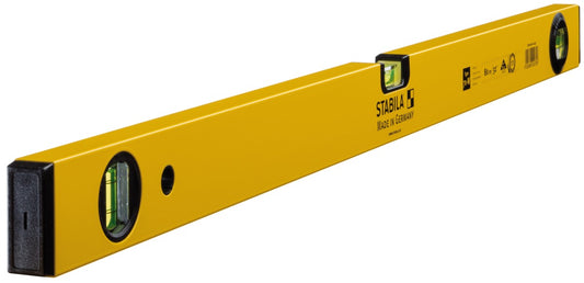 Stabila 24758 - Niveau à bulle Stabila Série 70 W 80 cm avec inclinomètre.