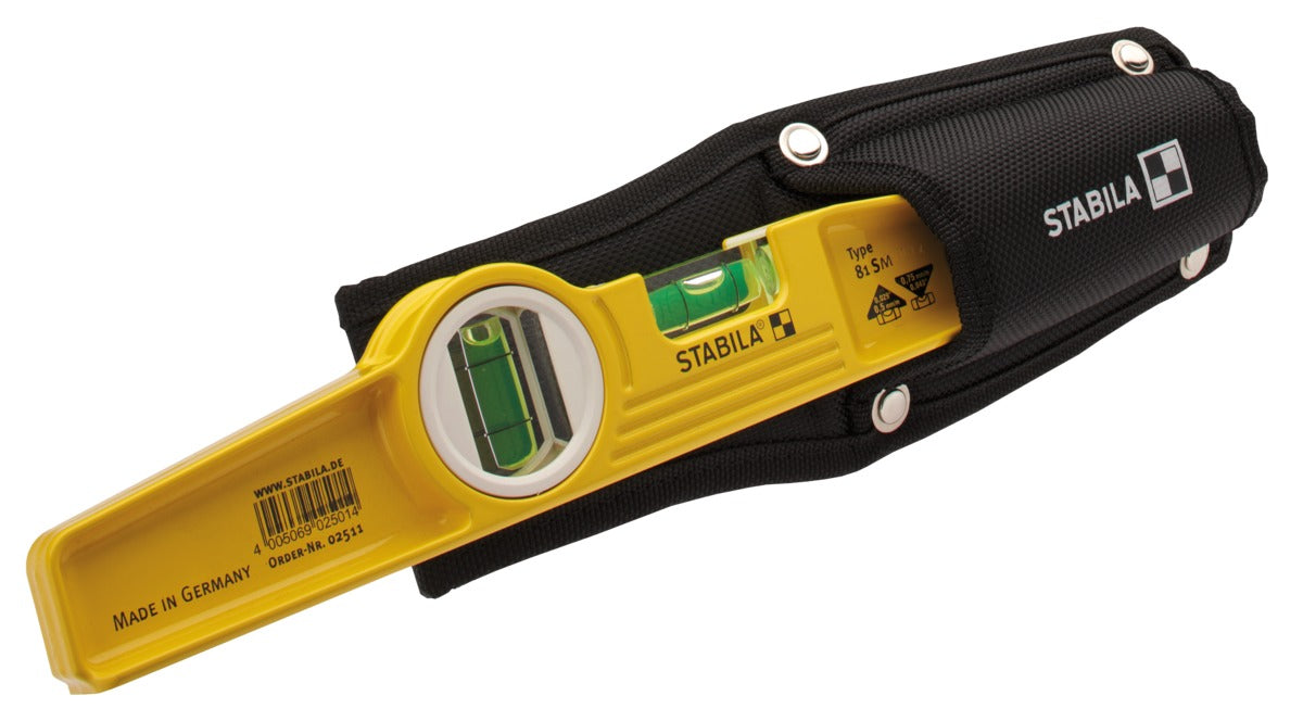 Stabila 025113 - Bubble level with magnetic base Torpedo 81SM 25 cm with case