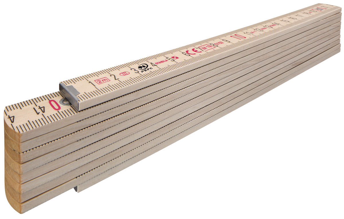 Stabila 143480 - Stabila 407N wooden folding ruler