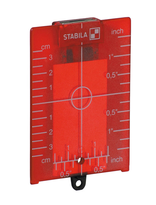Stabila 168773 - Plaque cible Stabila ZP rouge
