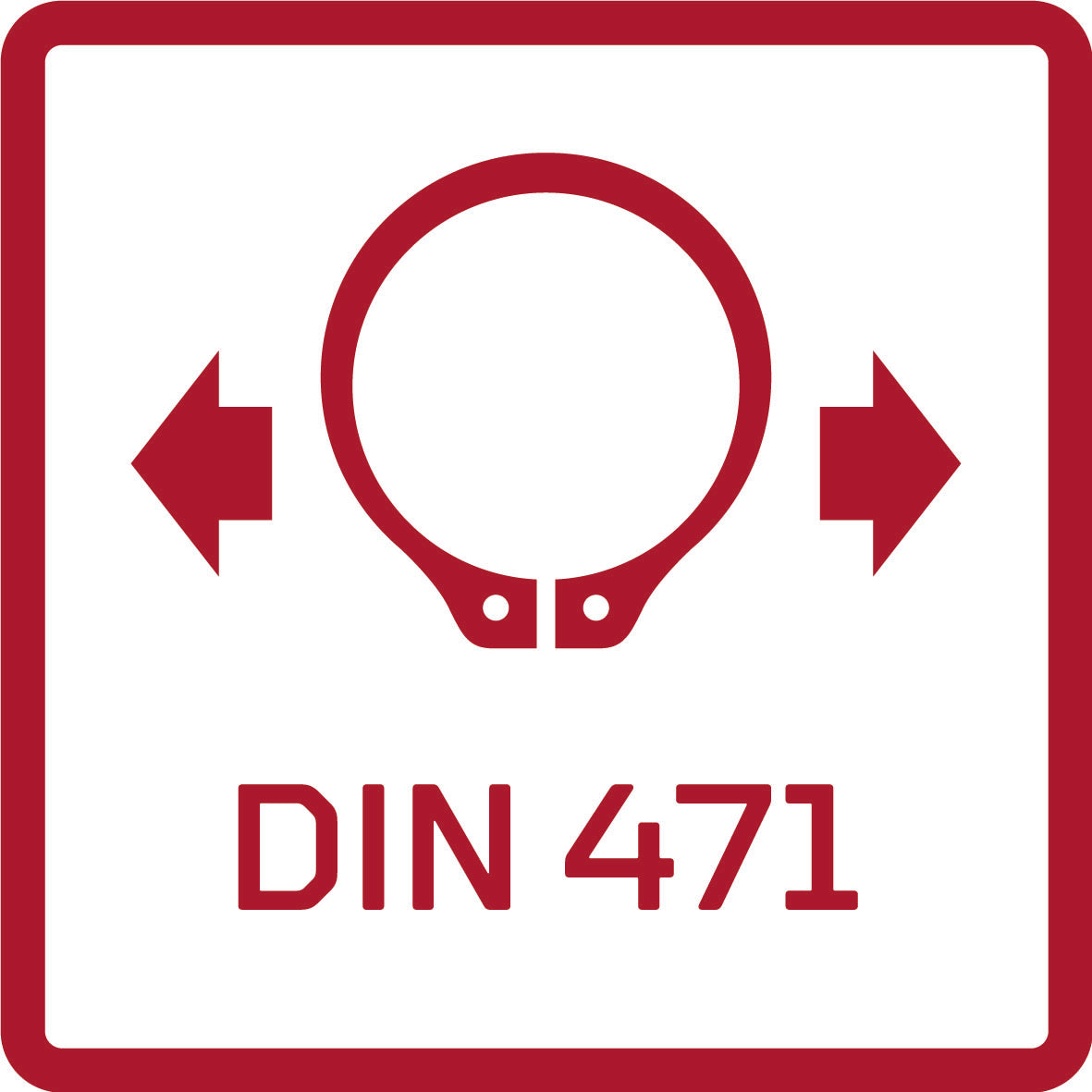 GEDORE rouge R22150017 - Jeu de pinces à circlips, module CT 2/6, 4 pièces (3301716)