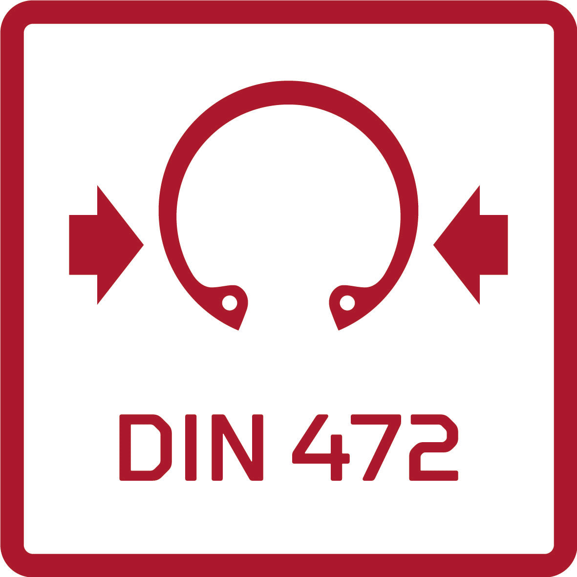 GEDORE rouge R27754025 - Pince à becs pour rondelles intérieures, coudée à 90°, 12-25 mm (3301146)