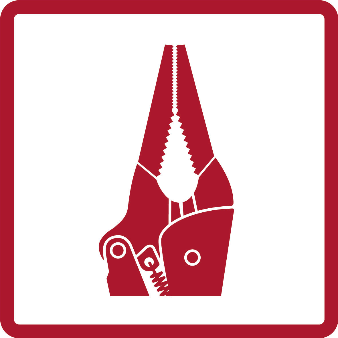 GEDORE rouge R27220065 - Pince de serrage à mors longs, Largeur de serrage 50 mm, L=175 mm (3301181)