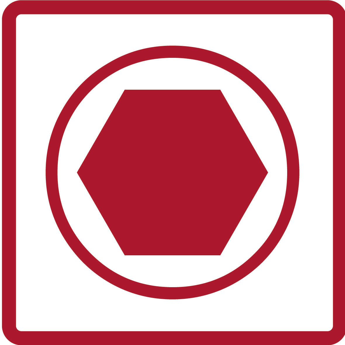 GEDORE rouge R41008012 - Jeu de douilles hexagonales 1/4" avec rail, 12 pièces (3300021)