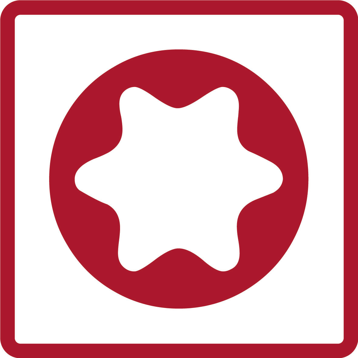 GEDORE rouge R61208007 - Jeu de clés à douilles TORX 1/2" avec rail, 7 pièces (3300028)