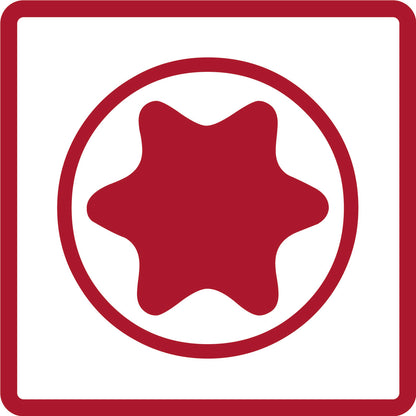 GEDORE rouge R33005031 - 1/4" Plat + PH + PZ + TORX + jeu d'embouts hexagonaux, 32 pièces (3301338)