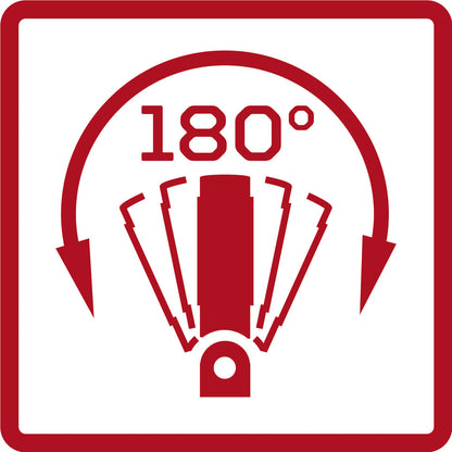GEDORE rouge R07300100 - Clé mixte à cliquet articulée 10 mm 158 mm (3300876)