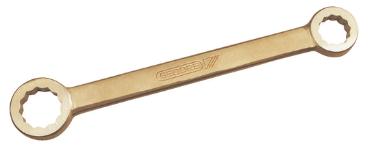 GEDORE GED0120001S - 2 straight open end wrench 1/4x5/16 (2516365)