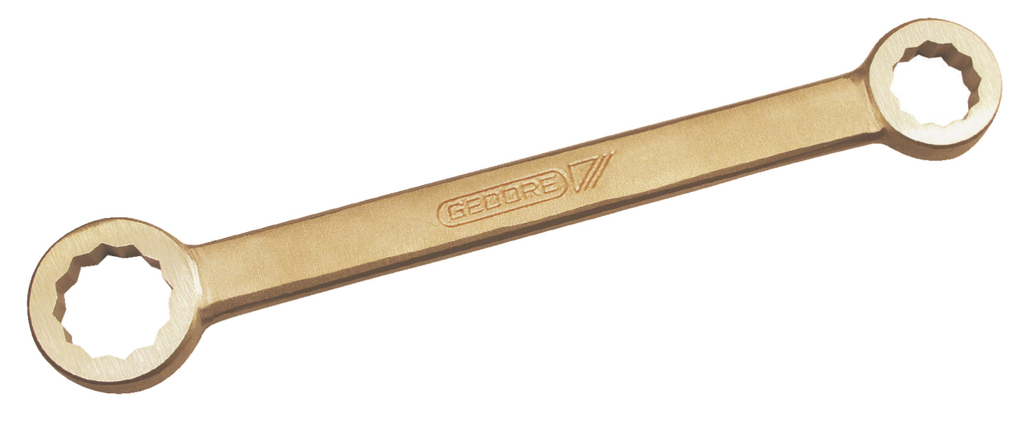 GEDORE GED0120003S - 2 straight open end wrench 3/8x7/16 (2516349)