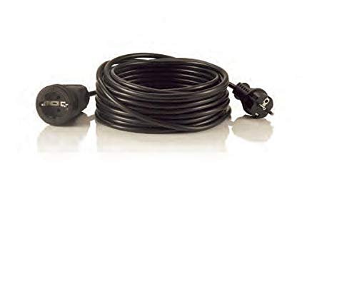 Hedi VK5P - Alargador Hedi 5 m. cable de PVC 3G1,5 color negro, IP20 - Ferrotecnia