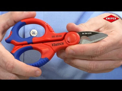 Knipex 95 05 155 SB - Knipex electrician's scissors