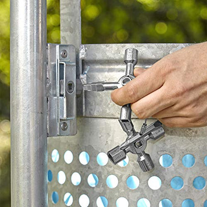 Knipex 00 11 01 - Llave Knipex TwinKey para armarios registro y sistemas de paso estándar - Ferrotecnia