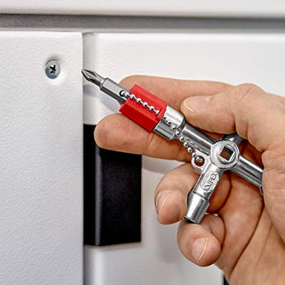 Knipex 00 11 03 - Llave Knipex para armarios registro y sistemas de paso estándar - Ferrotecnia