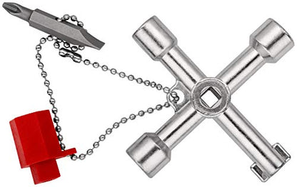 Knipex 00 11 03 - Llave Knipex para armarios registro y sistemas de paso estándar - Ferrotecnia