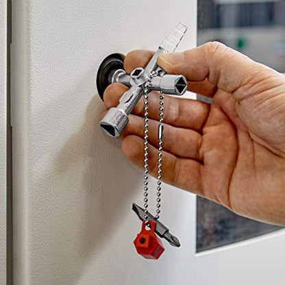 Knipex 00 11 04 - Llave Knipex Profi - Key para armarios registro y sistemas de paso estándar - Ferrotecnia
