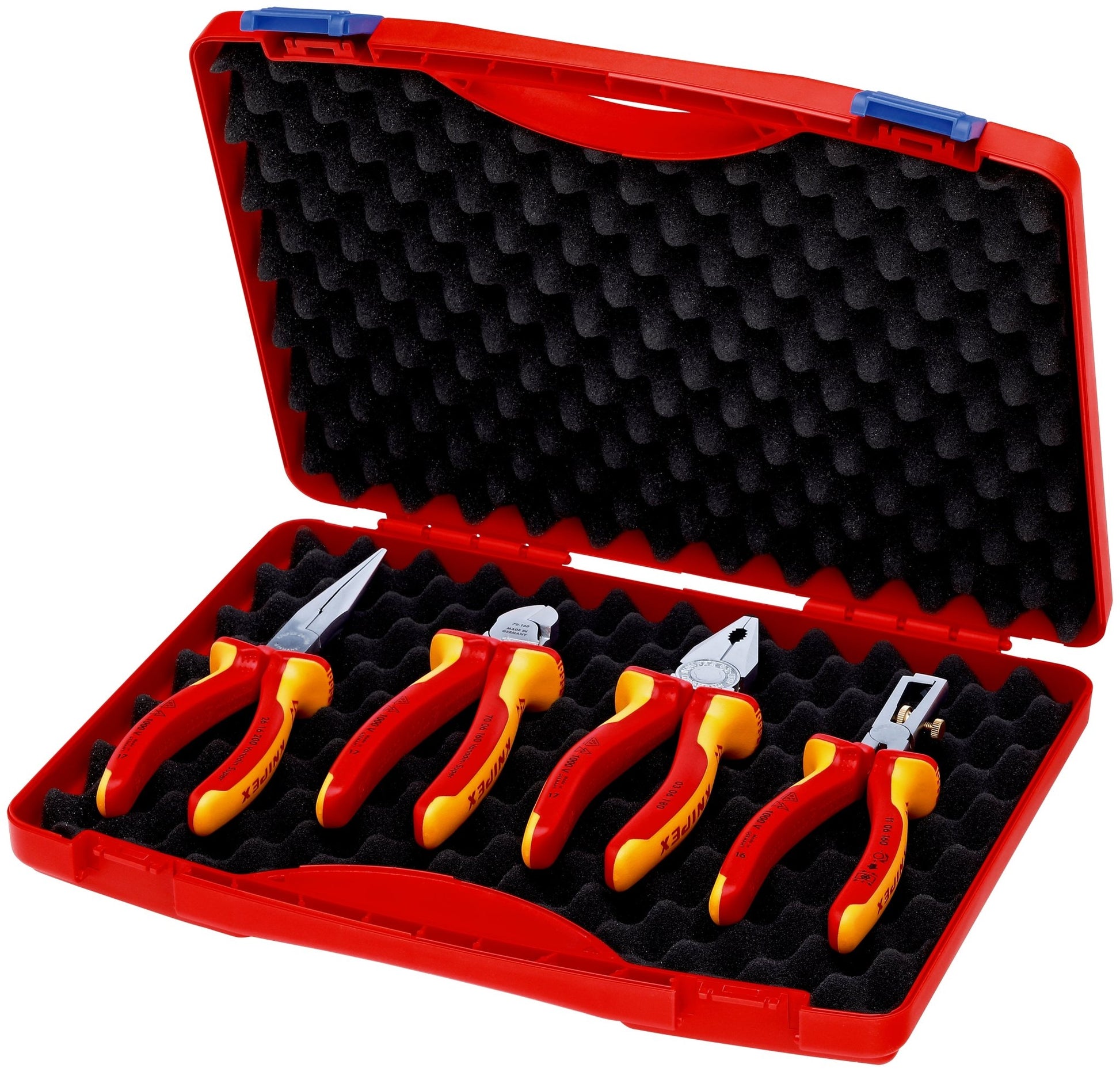 Knipex 00 20 15 - Estuche de herramientas "RED" Electro Set 1 - Ferrotecnia