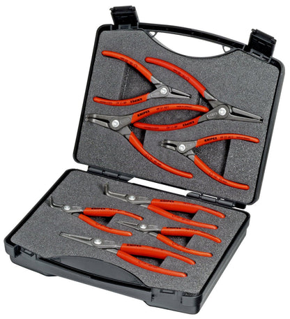 Knipex 00 21 25 - Juego de 8 alicates de precisión para arandelas Knipex - Ferrotecnia