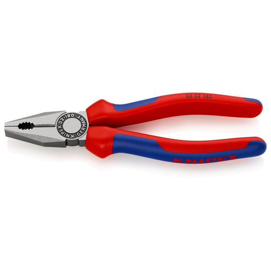 Knipex 03 02 180 - Alicate universal 180 mm con mangos bicomponentes - Ferrotecnia