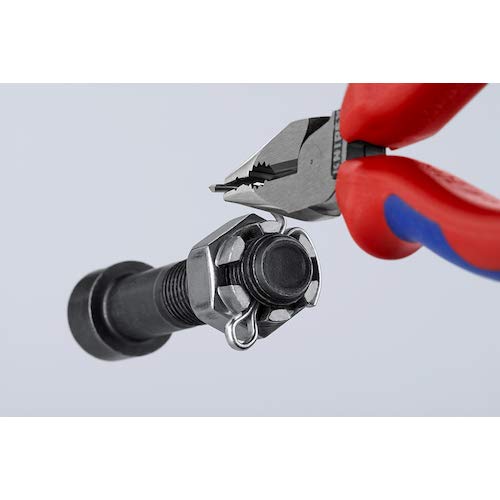 Knipex 08 22 145 - Alicate universal en punta Knipex 145 mm. con mangos bicomponentes - Ferrotecnia