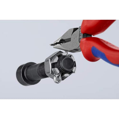 Knipex 08 22 145 - Alicate universal en punta Knipex 145 mm. con mangos bicomponentes - Ferrotecnia
