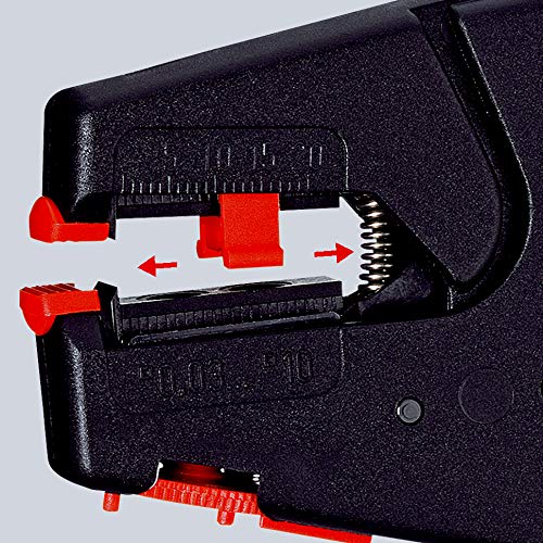 Knipex 12 40 200 EAN - Pelacables autoajustable Knipex 200 mm. (0,03 - 10,0 mm2) - Ferrotecnia