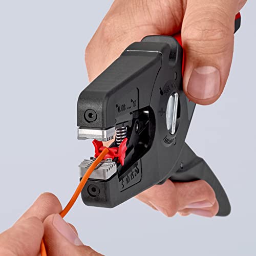 Knipex 12 52 195 SB - Pelacables autoajustable Knipex PreciStrip 16 (en embalaje autoservicio) - Ferrotecnia