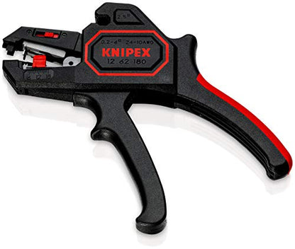 Knipex 12 62 180 SB - Pelacables autoajustable Knipex 180 mm. (0,2 - 6,0 mm2) (en embalaje autoservicio) - Ferrotecnia