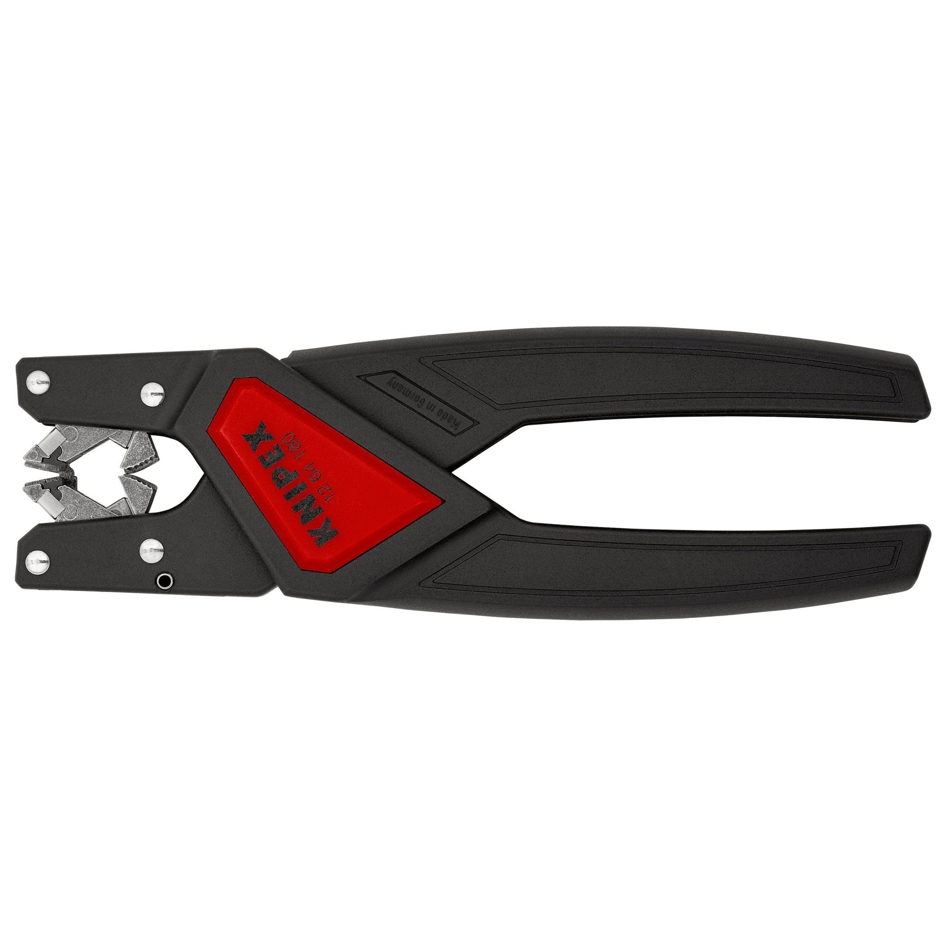 Knipex 12 64 180 - Pelacables autoajustable 180 mm para cables planos (0,75 - 2,5 mm2) - Ferrotecnia