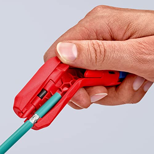 Knipex 16 95 01 SB - Pelacables Knipex ErgoStrip® (en embalaje autoservicio) - Ferrotecnia