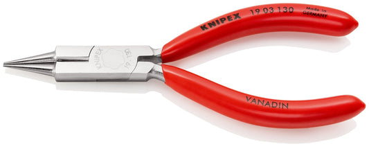 Knipex 19 03 130 - Alicate de boca redonda con filos de corte - Ferrotecnia