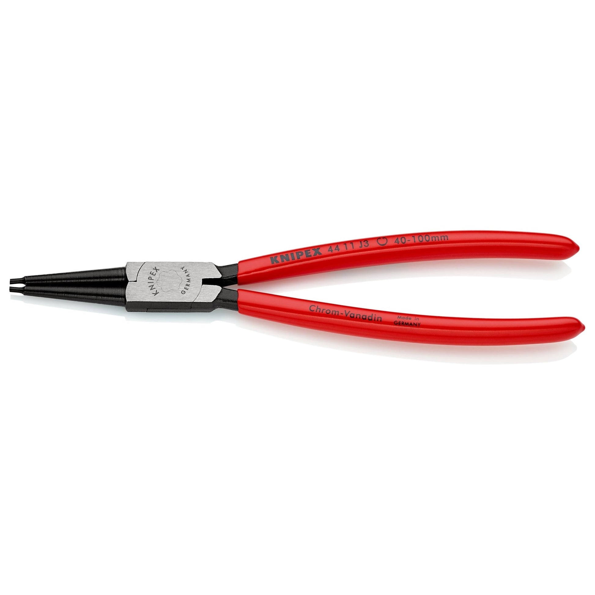 Knipex 44 11 J3 - Alicate recto para arandelas interiores , para arandelas de 40 a 100 mm - Ferrotecnia