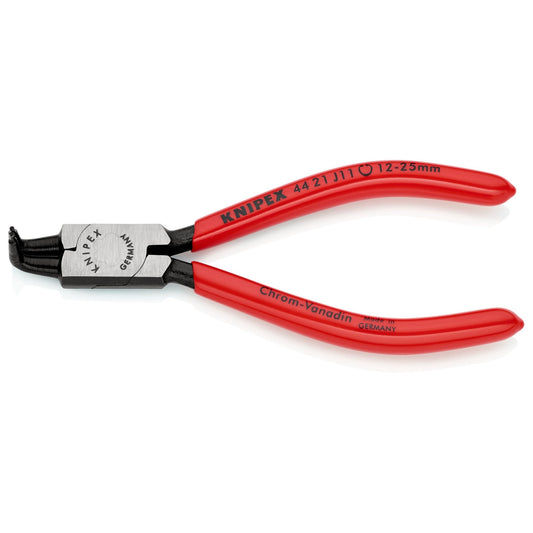 Knipex 44 21 J11 - Alicate con boca a 90º para arandelas interiores , para arandelas de 12 a 25 mm - Ferrotecnia