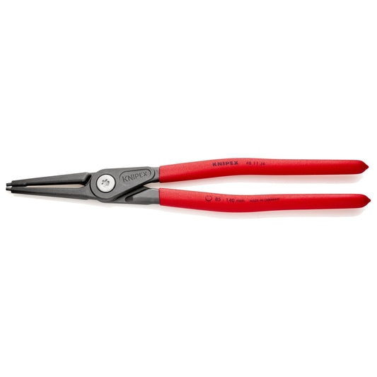 Knipex 48 11 J4 - Alicate de precisión recto para arandelas interiores , para arandelas de 85 a 140 mm - Ferrotecnia