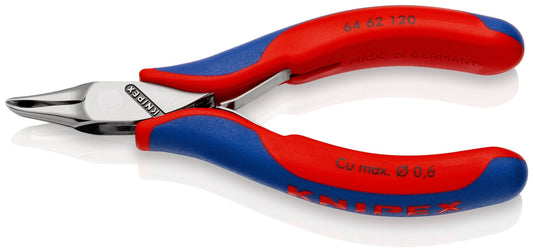 Knipex 64 62 120 - Alicate de corte frontal para electrónica - Ferrotecnia