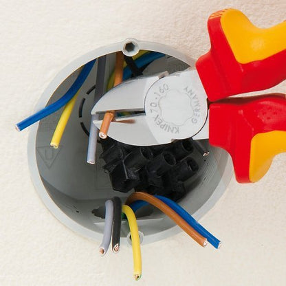 Knipex 70 01 180 EAN - Alicate de corte diagonal Knipex 180 mm. con mangos PVC - Ferrotecnia