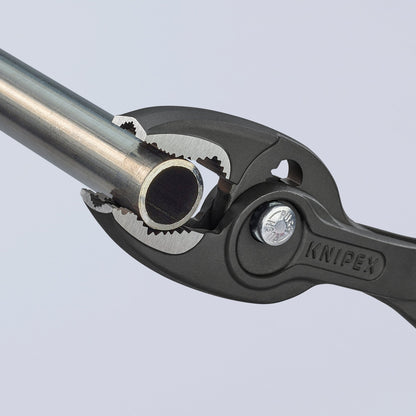 Knipex 82 01 200 - Alicate agarre frontal ajustable Knipex TwinGrip 200 mm. con mangos PVC - Ferrotecnia